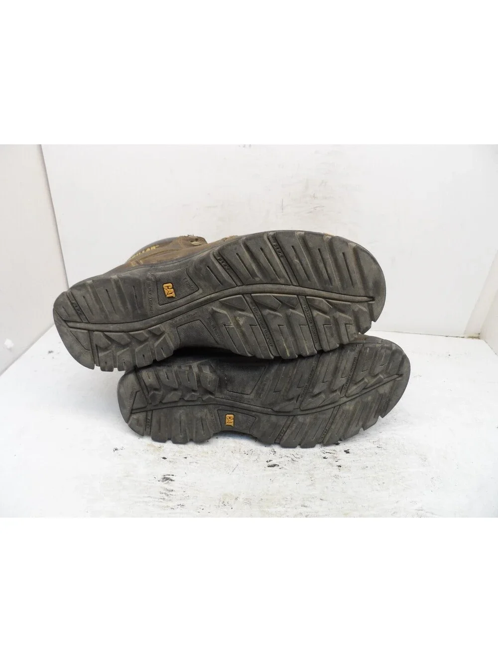 CATERPILLAR Men's Outline Steel Toe Steel Plate Leather Boot P720996 Brown 8.5W
